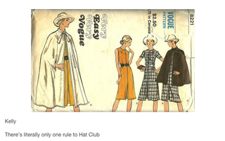 Illustration for article titled Vintage Sewing Patterns With Funny Captions Will Make You Crack Up